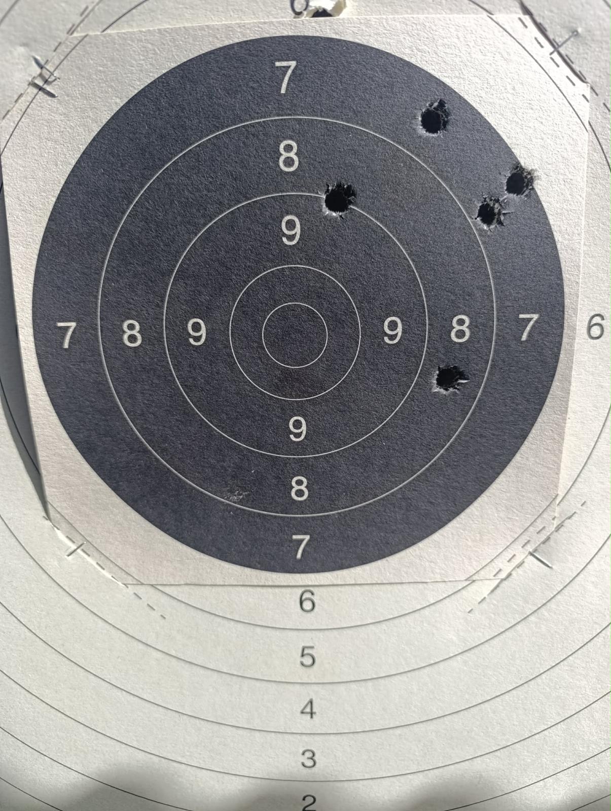 Groupement à 100 mètres avec la CVA Scout 44 Magnum