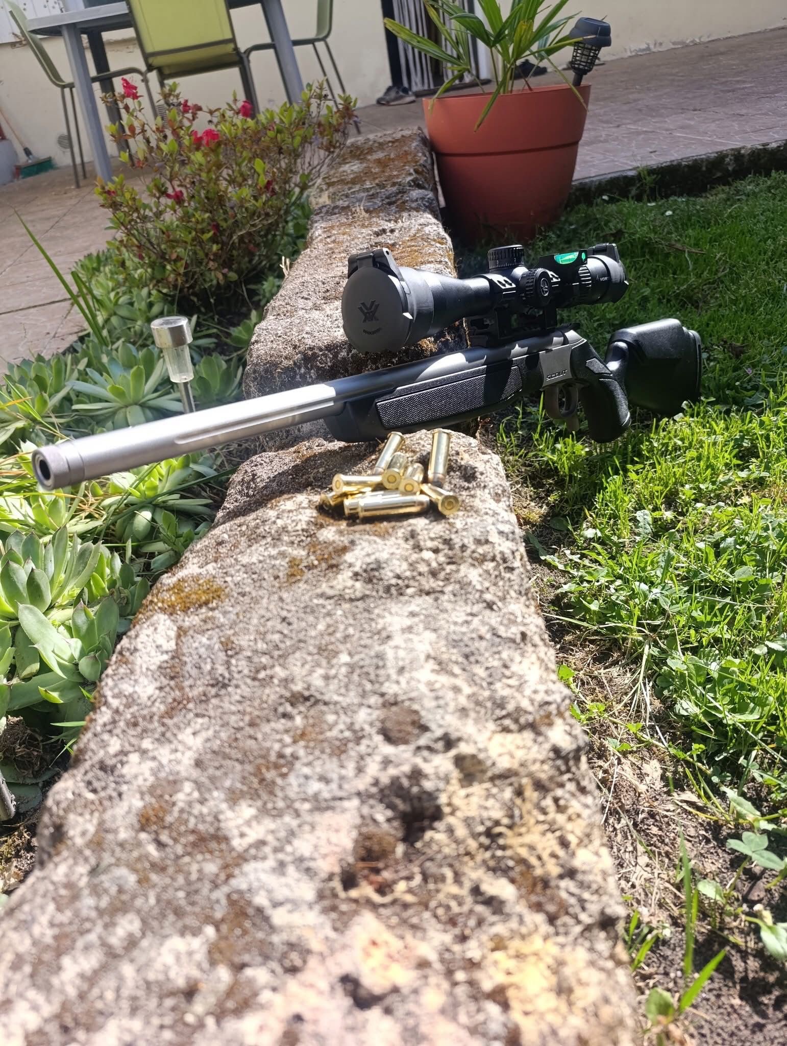 CVA Scout inox en 44 Magnum