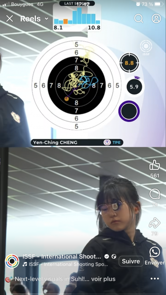 Yen Ching Cheng tir sportif