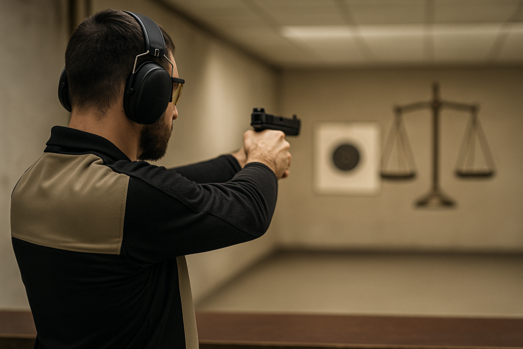 Tir sportif et justice