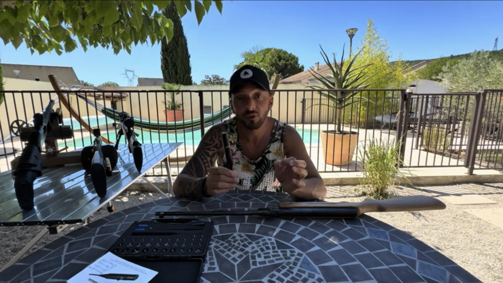 Jérôme de Safeshooting présentation du kit CVLIFE