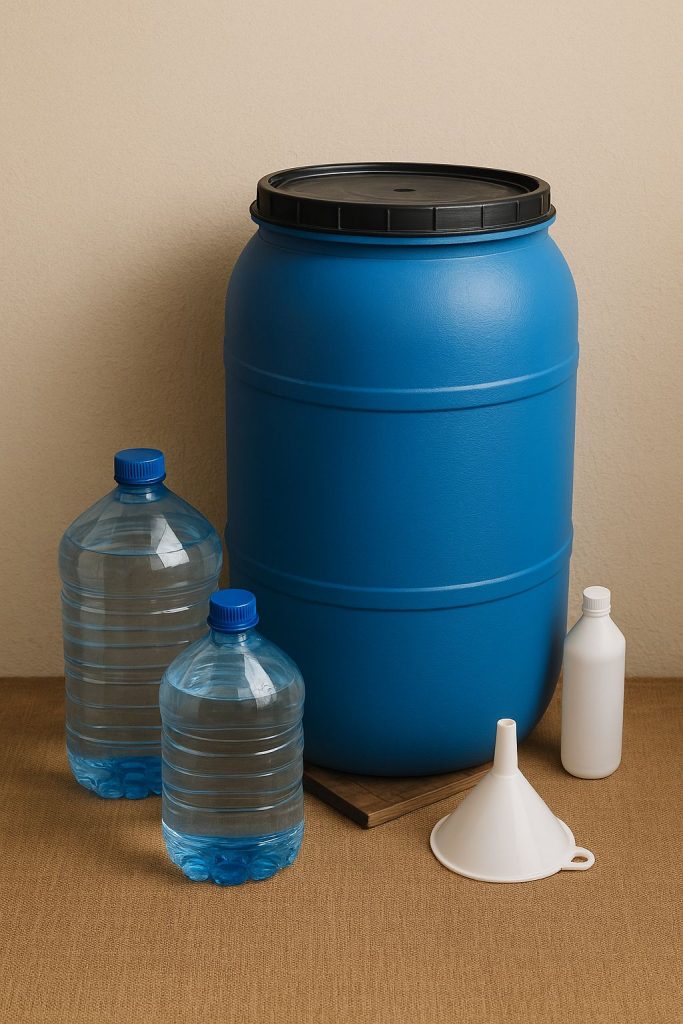 Bonbonne de stockage eau