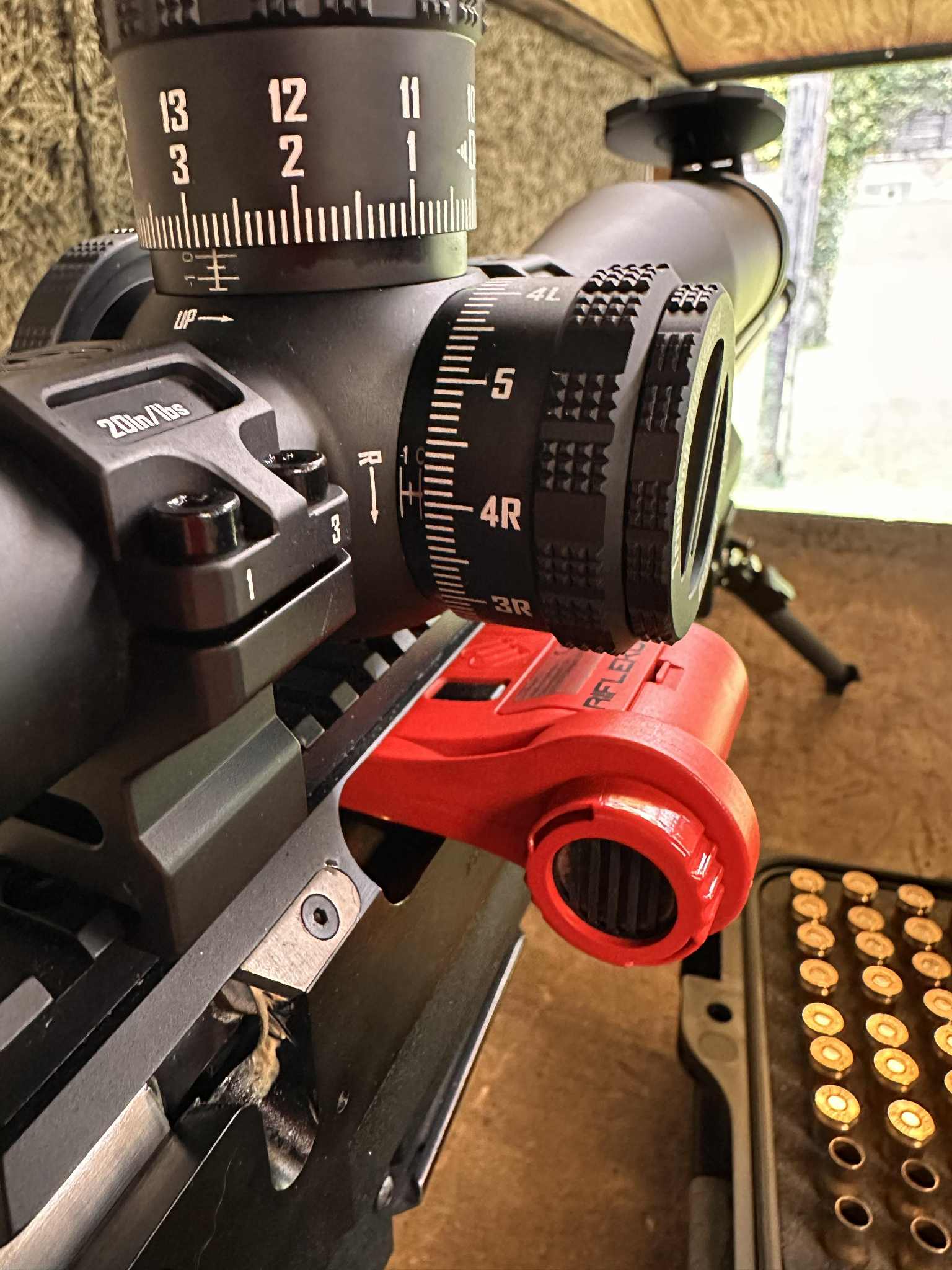 Tir à 300m avec Discovery Optic 6-36x56 XED