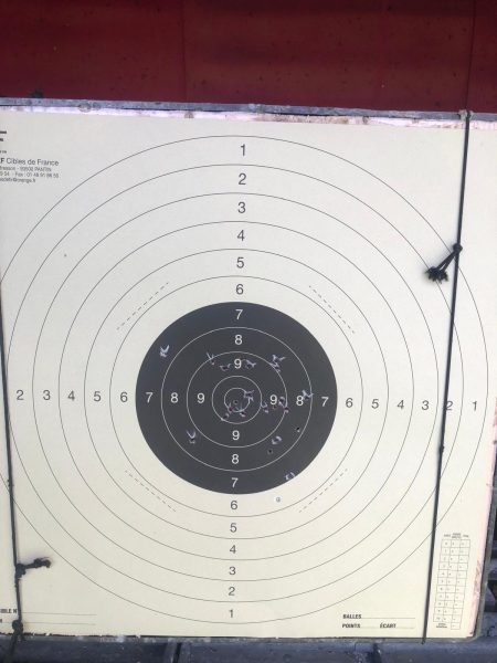 Série de 25 tirs avec un Browning Buck Mark Contour à 25 mètres